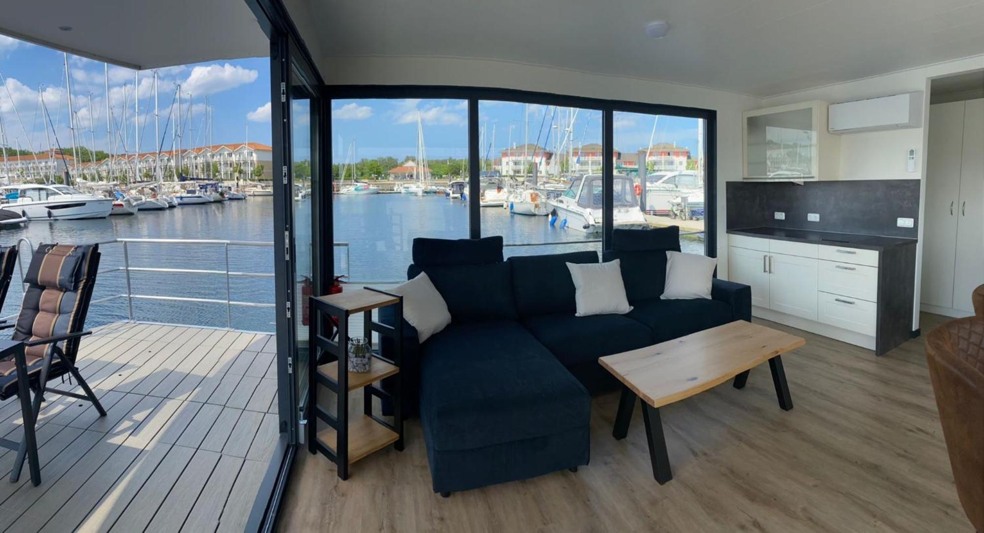 Urlaub Auf Dem Wasser Mit Einmaligen Ausblick - Well Hausboote Boltenhagen 10 Esterno foto