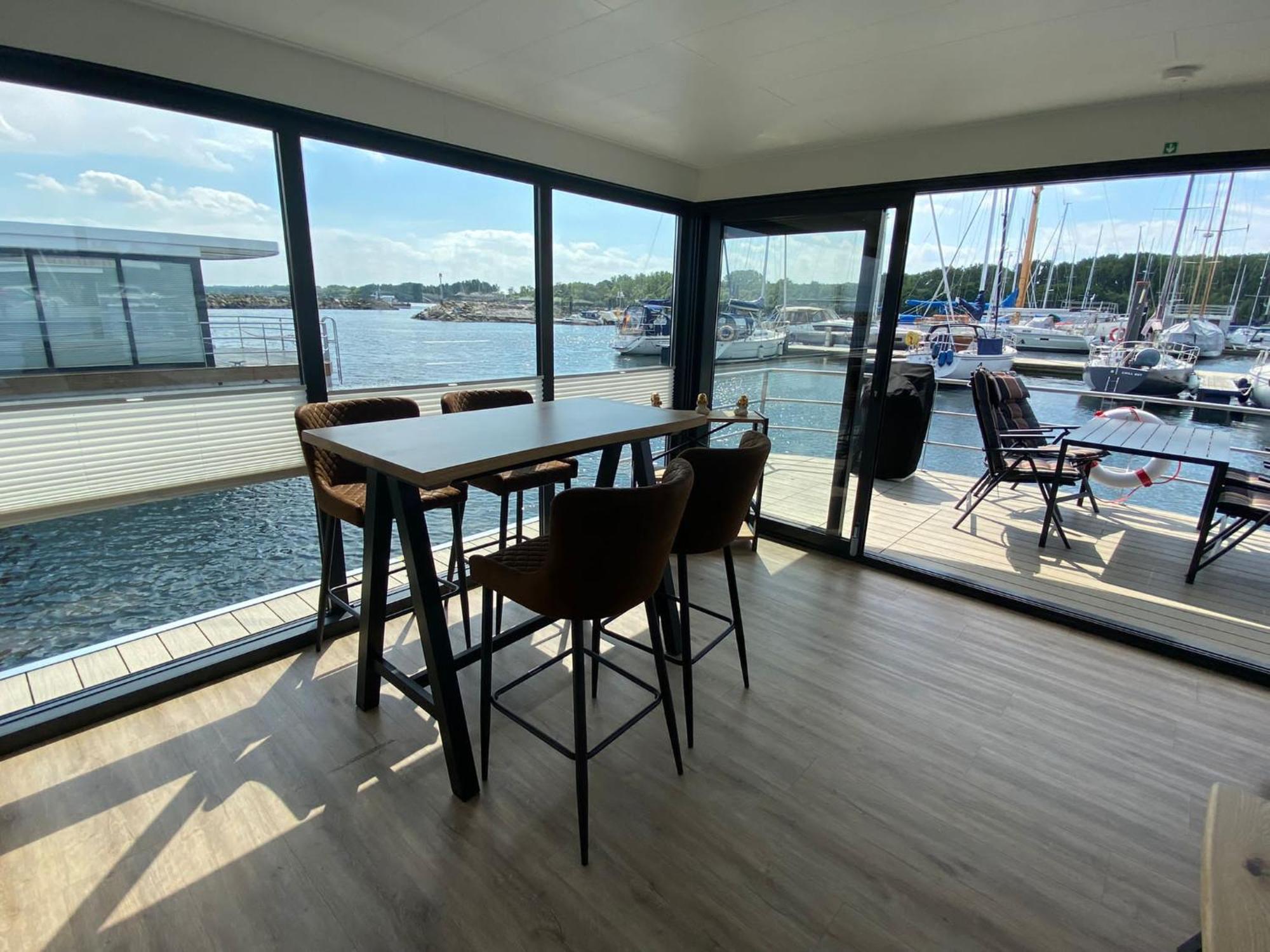 Urlaub Auf Dem Wasser Mit Einmaligen Ausblick - Well Hausboote Boltenhagen 10 Esterno foto